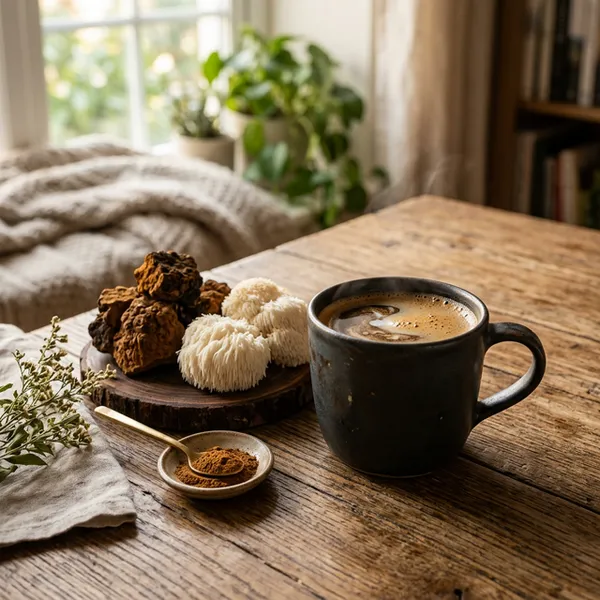 Imagen de portada de Un Estilo De Vida Mas Sano Con El Cafe De Setas